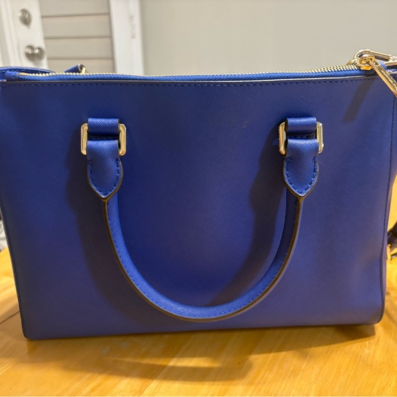 Michael Kors Royal Blue Satchel - Picture 2 of 8